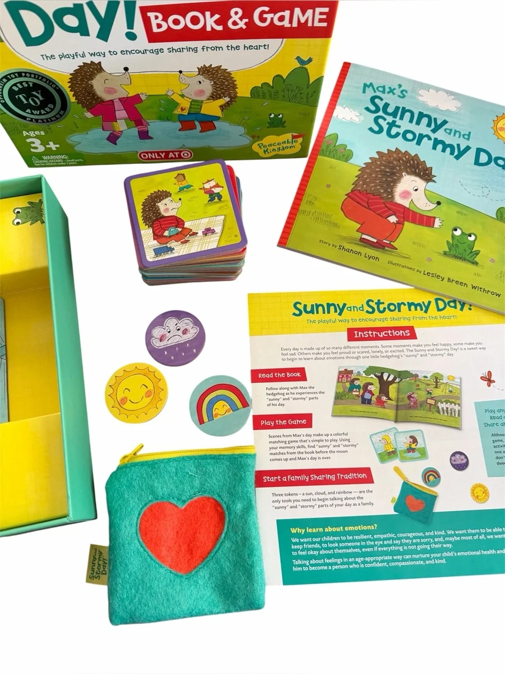 Sunny and Stormy Day: Social Emotional Learning Game,Matching & Sharing Activity
